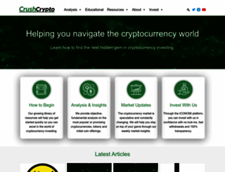 crushcrypto.com screenshot