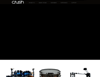 crushdrum.com screenshot