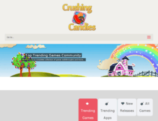 crushingcandies.com screenshot