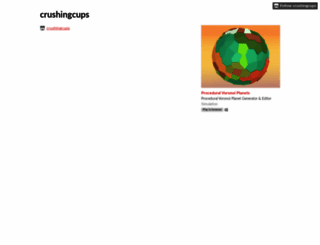 crushingcups.itch.io screenshot