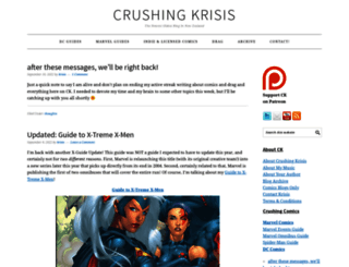 crushingkrisis.com screenshot