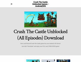 crushthecastle-f-games.weebly.com screenshot