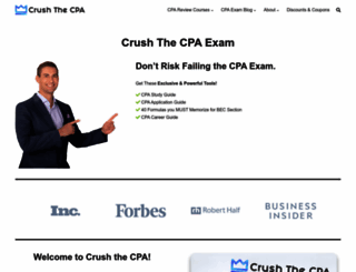 crushthecpaexam.com screenshot