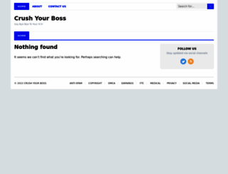 crushyourboss.com screenshot