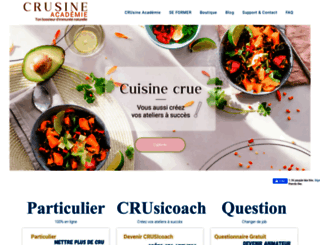 crusineacademie.com screenshot