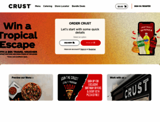crust.com.au screenshot