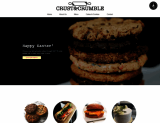crustandcrumblebakery.com screenshot