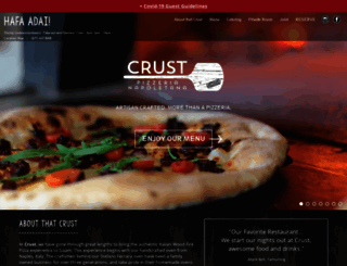 crustpizzeriaguam.com screenshot