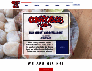 crustycrabfishmarket.com screenshot