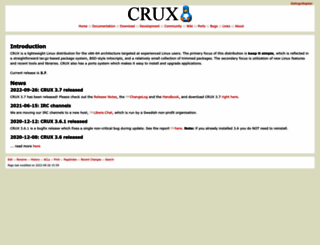 crux.nu screenshot
