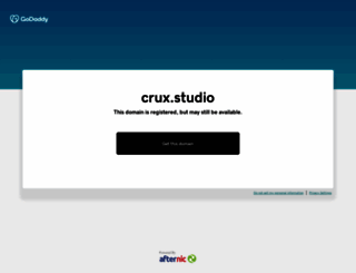 crux.studio screenshot