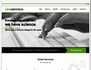 cruxinfo.com screenshot