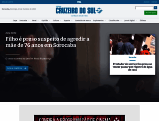 cruzeironet.com.br screenshot