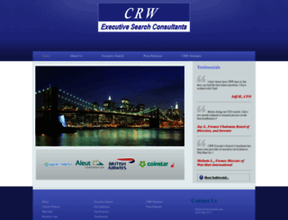 crwexecsearch.com screenshot