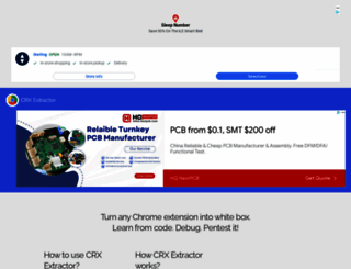 crxextractor.com screenshot