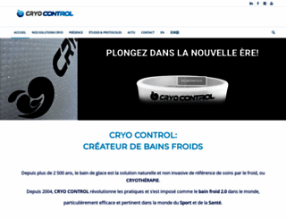 cryocontrol.fr screenshot