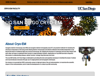 cryoem.ucsd.edu screenshot