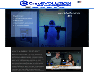 cryoevolution.com screenshot