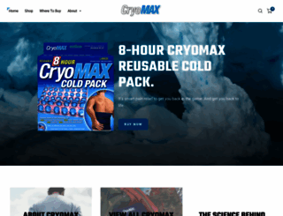 cryomax.com screenshot
