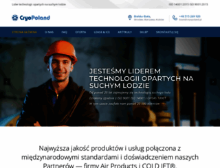 cryopoland.pl screenshot