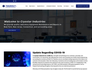 cryostarindustries.com screenshot