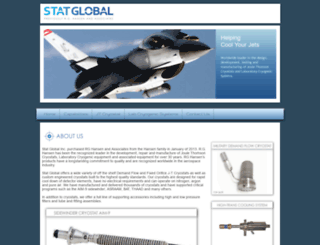 cryostat.com screenshot