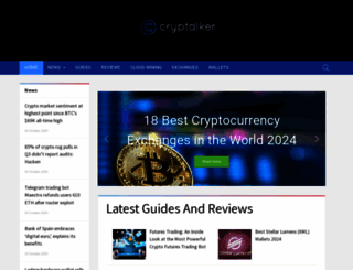 cryptalker.com screenshot