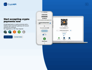 cryptapi.io screenshot