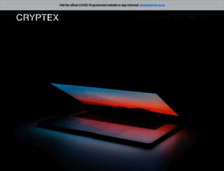 cryptex.co.za screenshot