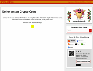 crypto-airdrops.de screenshot