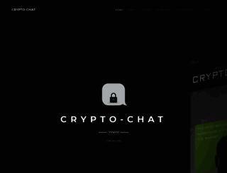 crypto-chat.com screenshot