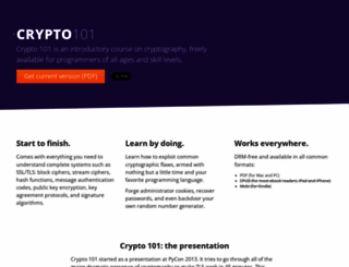 crypto101.io screenshot