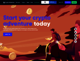 cryptoadventure.org screenshot