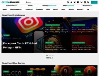 cryptobrowser.io screenshot