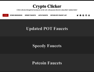 cryptoclicker.wordpress.com screenshot