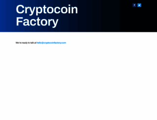 cryptocoinfactory.com screenshot