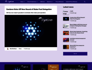 cryptocomes.com screenshot