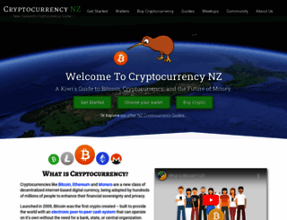 cryptocurrency.org.nz screenshot