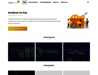 cryptocurrencyqna.co.in screenshot