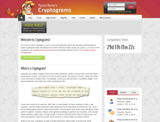 cryptograms.org screenshot