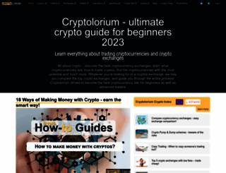 cryptolorium.com screenshot