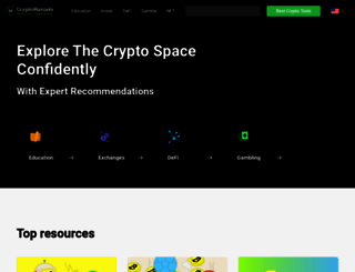 cryptomaniaks.com screenshot