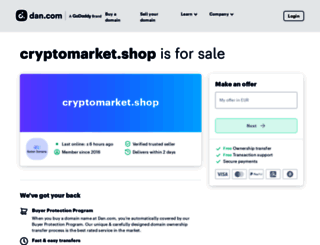 cryptomarket.shop screenshot