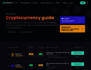 cryptomeister.com screenshot