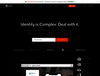cryptominded.auth0.com screenshot