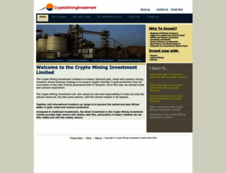 cryptomininginvestment.net screenshot