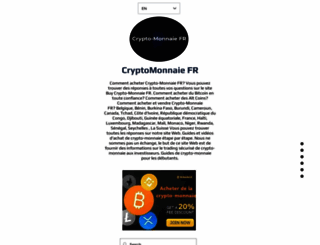 cryptomonnaiefr.net screenshot
