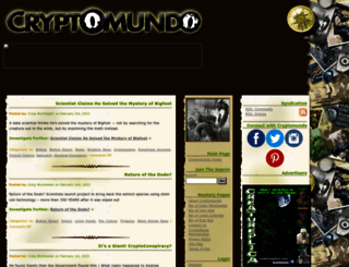 cryptomundo.com screenshot