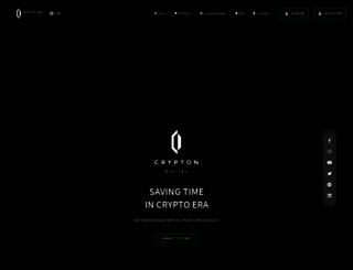 crypton.digital screenshot
