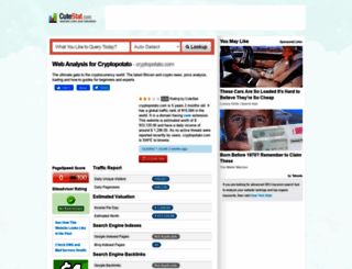 cryptopotato.com.cutestat.com screenshot